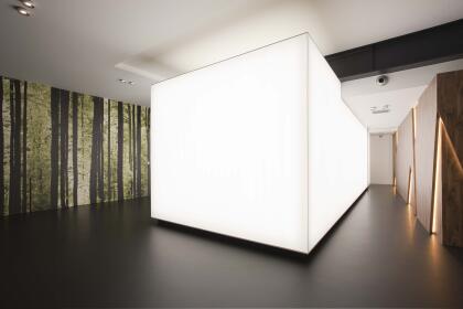 Mediclinic - Blanco lichtwanden + 3D wall